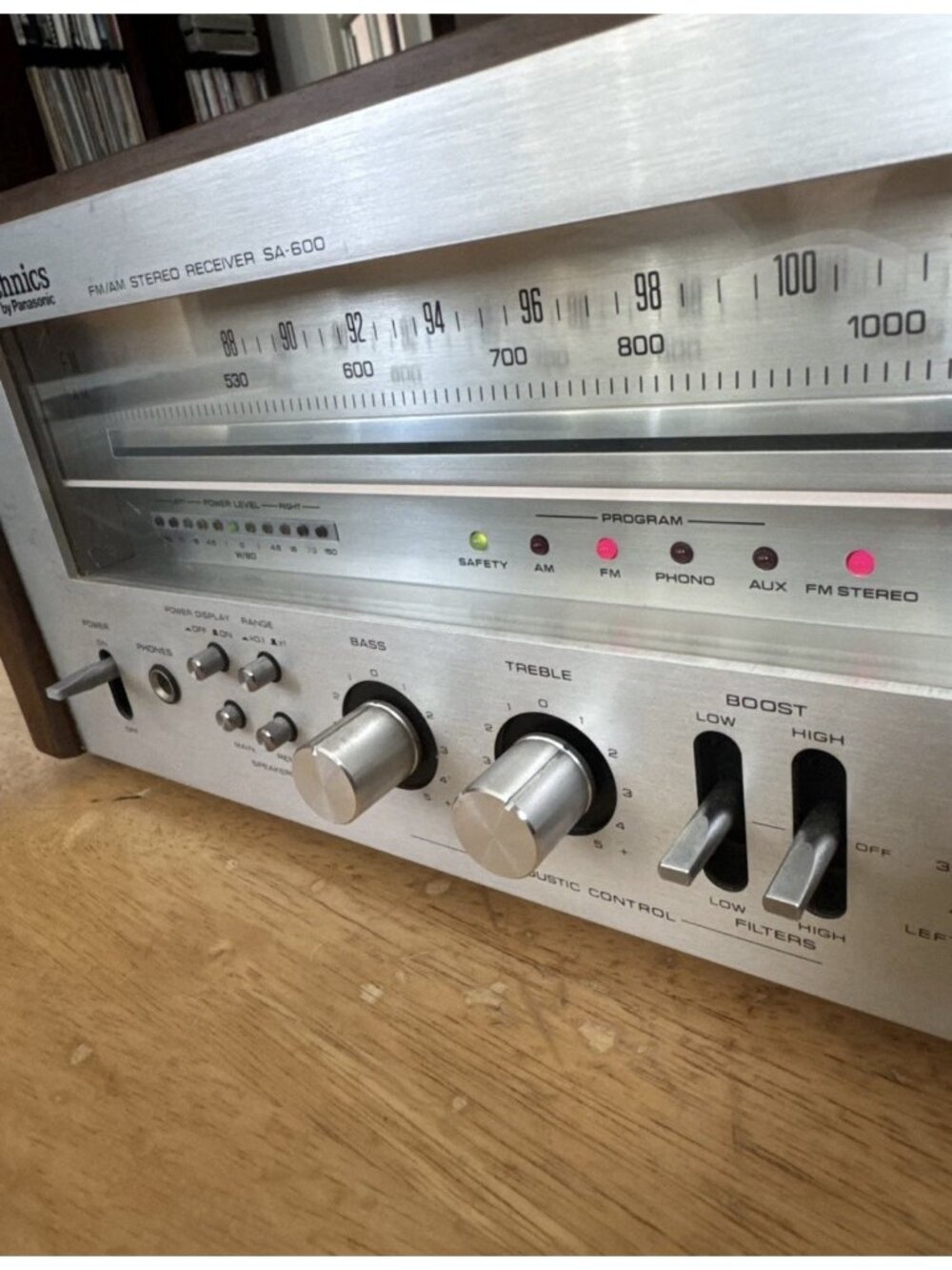 (2) Replacement switch cap for Technics SA-400 - 3D Printed
